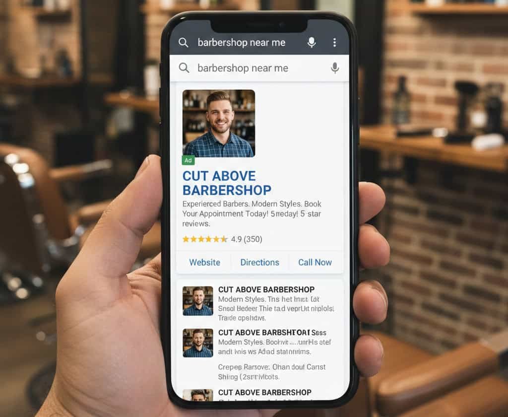 Google Ads for Barbershop
